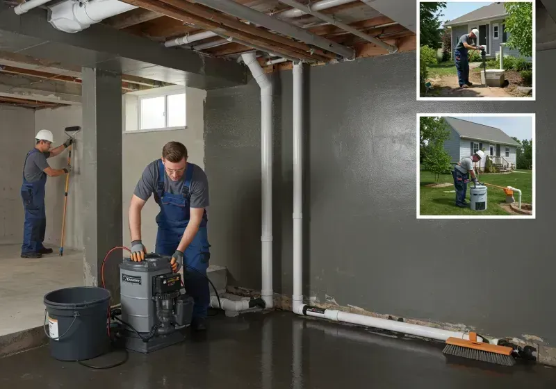 Basement Waterproofing and Flood Prevention process in Westhampton, NY